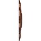 Ekena Millwork Deria Ceiling Medallion (Fits Canopies up to 6"), Hand-Painted Copper Penny, 20 1/4"OD x 1 1/2"P CM20DRCPS - alternate 2